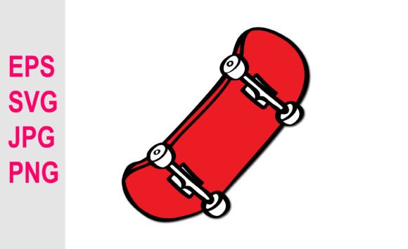 Download Skateboard Vector Illustration SVG - Boar Collection